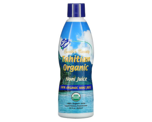 Earth's Bounty Натуральный таитянский сок нони (Tahitian Organic Noni Juice) 32 жидких унций (946 мл) Earth's Bounty Натуральный таитянский сок нони (Tahitian Organic Noni Juice) 32 жидких унций (946 мл)