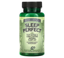 Earth's Bounty ( Matrix Health ), Sleep Perfect, 60 Vegetarian Capsules