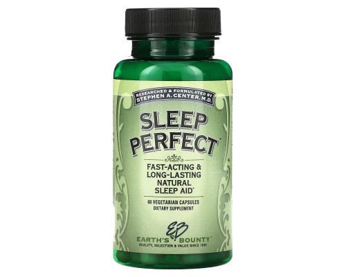 Earth's Bounty ( Matrix Health ), Sleep Perfect, 60 Vegetarian Capsules Earth's Bounty ( Matrix Health ), Sleep Perfect, 60 Vegetarian Capsules