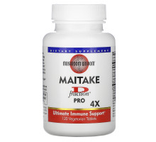 Grifron Maitake Mushroom Wisdom  D-фракция майтаке Pro 4X 120 вегетарианских таблеток