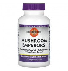 Грибы Mushroom Emperors, 120 Vegetarian Tablets
