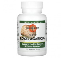 Грибы Mushroom Wisdom, Super Royal Agaricus, 120 вегетарианских таблеток