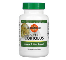 Grifron Maitake Mushroom Wisdom Супер кориолус 120 растительных капсул
