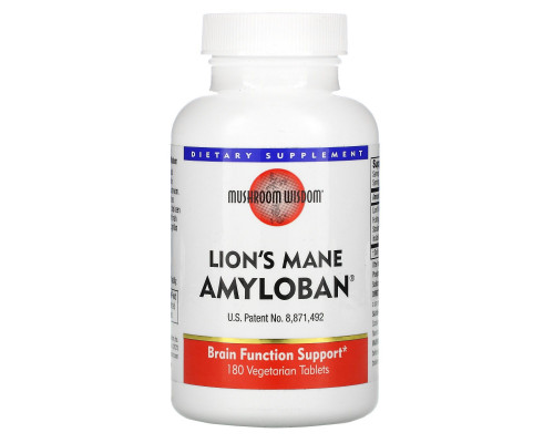Grifron Maitake Amyloban 3399 180 растительных таблеток Grifron Maitake Amyloban 3399 180 растительных таблеток
