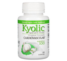 Kyolic, Выдержанный экстракт чеснока, оригинальная формула, 100 капсул