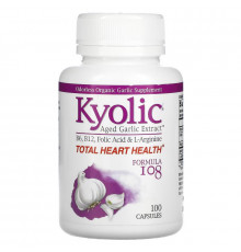 Kyolic, Aged Garlic Extract, Formula 108, 100 Capsules