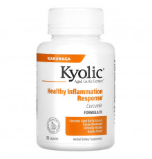Kyolic, Aged Garlic Extract, выдержанный экстракт чеснока с куркумином, 50 капсул