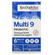 Kyolic, Kyo-Dophilus 9, 180 капсул