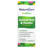 NaturalCare, BioAllers, Animal Hair & Dander, 1 fl oz (30 ml)