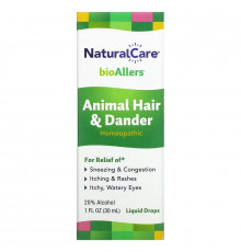 NaturalCare, BioAllers, Animal Hair & Dander, 1 fl oz (30 ml)