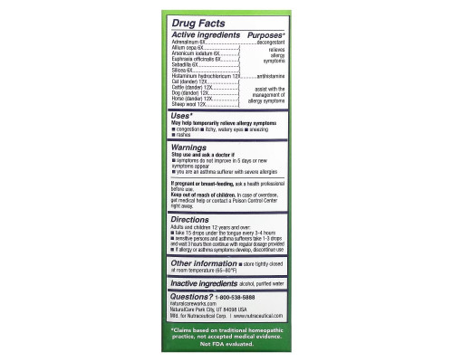 NaturalCare, BioAllers, Animal Hair & Dander, 1 fl oz (30 ml) NaturalCare, BioAllers, Animal Hair & Dander, 1 fl oz (30 ml)