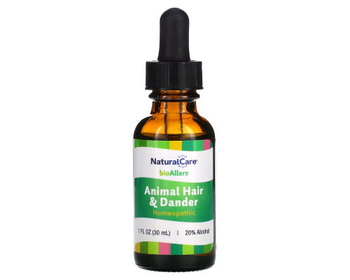 NaturalCare, BioAllers, Animal Hair & Dander, 1 fl oz (30 ml) NaturalCare, BioAllers, Animal Hair & Dander, 1 fl oz (30 ml)