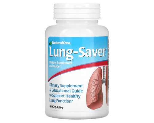 NaturalCare, Lungenretter, 60 Kapseln NaturalCare, Lungenretter, 60 Kapseln
