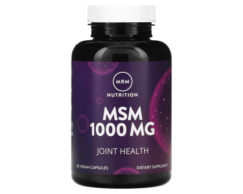 MRM МСМ 1000 мг 120 растительных капсул MRM МСМ 1000 мг 120 растительных капсул
