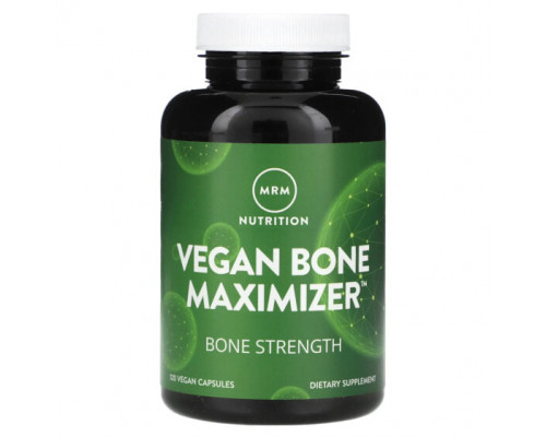 Для мышц и суставов MRM Nutrition, Vegan Bone Maximizer, 120 веганских капсул Для мышц и суставов MRM Nutrition, Vegan Bone Maximizer, 120 веганских капсул