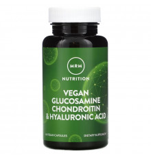 MRM Nutrition, Vegan Glucosamine Chondroitin & Hyaluronic Acid, 60 Vegan Capsules