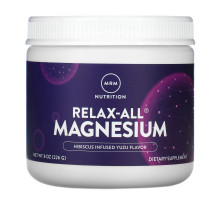 MRM, Relax-All Magnesium, Hibiscus Infused Yuzu, 8 oz (226 g)