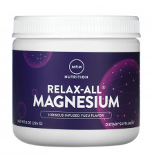 MRM, Relax-All Magnesium, Hibiscus Infused Yuzu, 8 oz (226 g)
