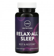 MRM Nutrition, Relax-All Sleep, 60 Vegan Capsules