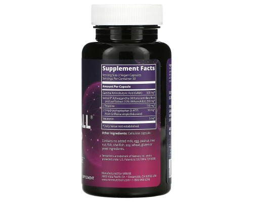 MRM Nutrition, Relax-All Sleep, 60 Vegan Capsules MRM Nutrition, Relax-All Sleep, 60 Vegan Capsules
