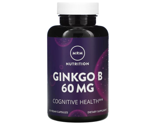 MRM Ginkgo B 60 mg 120 Veggie Caps MRM Ginkgo B 60 mg 120 Veggie Caps
