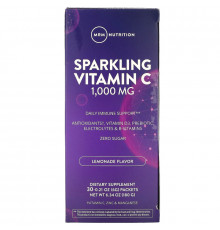 MRM, Sparkling Vitamin C, Lemonade, 1000 mg, 30 Packets, 0.21 oz (6 g)