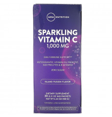 MRM, Sparkling Vitamin C, Island Fusion, 1,000 mg, 30 Packets, 0.21 oz (6 g)