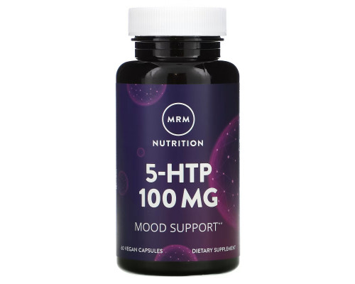 MRM Nutrition, 5-HTP, 100 mg, 60 Vegan Capsules MRM Nutrition, 5-HTP, 100 mg, 60 Vegan Capsules