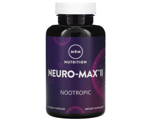 MRM Neuro-Max II 60 капсул на растительной основе MRM Neuro-Max II 60 капсул на растительной основе