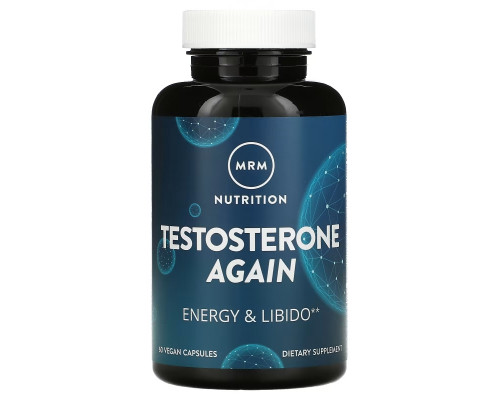 MRM, Testosterone Again, Energy & Libido, 60 Vegan Capsules MRM, Testosterone Again, Energy & Libido, 60 Vegan Capsules