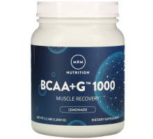 MRM, BCAA + G 1000, со вкусом лимонада, 2,2 фунта (1000 г)