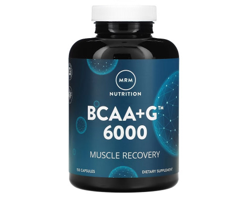 MRM, BCAA+G 6000, 150 капсул MRM, BCAA+G 6000, 150 капсул