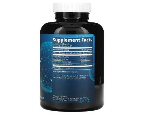 MRM, BCAA+G 6000, 150 капсул MRM, BCAA+G 6000, 150 капсул