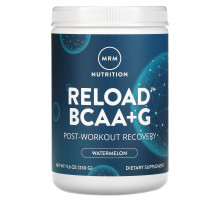 MRM BCAA + G Reload восстановление после тренировки арбуз 116 унций (330 г)