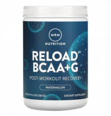 MRM BCAA + G Reload восстановление после тренировки арбуз 116 унций (330 г)