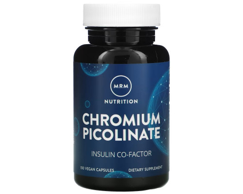 MRM Chromium Picolinate 200 High Potency 100 Capsules MRM Chromium Picolinate 200 High Potency 100 Capsules