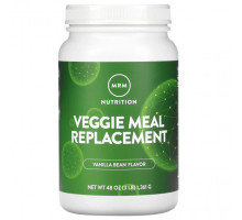 Для похудения и контроля веса MRM Nutrition, Растительный заменитель питания, ваниль и бобы, 3 фунта (1361 г)