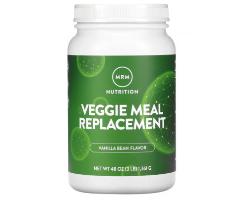 Для похудения и контроля веса MRM Nutrition, Растительный заменитель питания, ваниль и бобы, 3 фунта (1361 г) Для похудения и контроля веса MRM Nutrition, Растительный заменитель питания, ваниль и бобы, 3 фунта (1361 г)