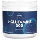 L-карнитин и L-глютамин MRM Nutrition, L-глютамин 500 г (1,1 фунта)