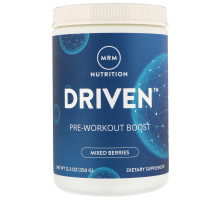 MRM Driven Формула перед тренировкой без сахара ягодный микс 12.3 унции (350 г)