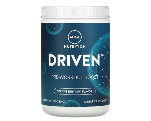 MRM Driven "Разгон перед тренировками" клубника и киви 12.3 унций (350 г) MRM Driven "Разгон перед тренировками" клубника и киви 12.3 унций (350 г)