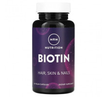 Для волос и ногтей MRM Nutrition, Биотин`` 60 веганских капсул
