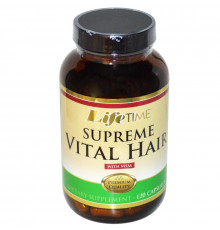 LifeTime Vitamins, Супер  живые волосы с МSМ, 120 капсул