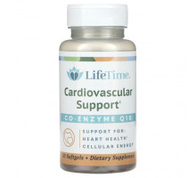 Растительные экстракты и настойки LifeTime Vitamins, поддержка сердечно-сосудистой системы, 30 мягких таблеток