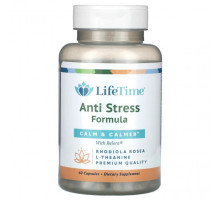 Улучшение памяти и работы мозга LifeTime Vitamins, Calm & Calmer With Relora, 60 капсул