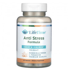 Улучшение памяти и работы мозга LifeTime Vitamins, Calm & Calmer With Relora, 60 капсул