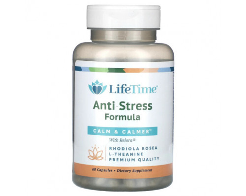 Улучшение памяти и работы мозга LifeTime Vitamins, Calm & Calmer With Relora, 60 капсул Улучшение памяти и работы мозга LifeTime Vitamins, Calm & Calmer With Relora, 60 капсул