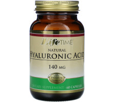 LifeTime Vitamins, Натуральная гиалуроновая кислота, 140 мг, 60 капсул