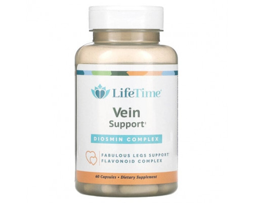 Растительные экстракты и настойки LifeTime Vitamins, комплекс с диосмином, 60 капсул Растительные экстракты и настойки LifeTime Vitamins, комплекс с диосмином, 60 капсул