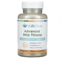 Растительные экстракты и настойки LifeTime Vitamins, Расторопша, 90 капсул